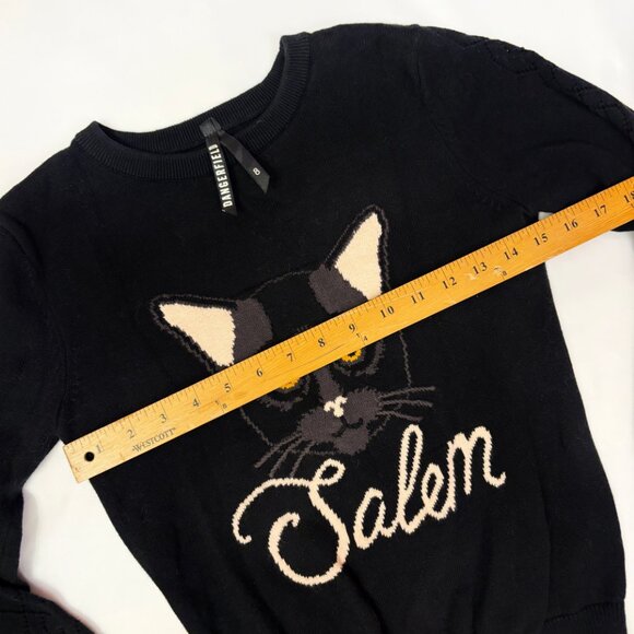 Dangerfield Salem cat sweater size US 4 - Picture 3 of 5